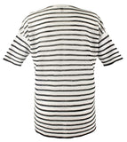 Eileen Fisher Women's Striped V Neck Short Sleeve Sweater