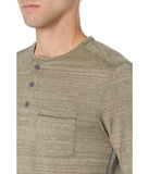 Tommy Bahama Men's Coastal Canyon Henley Long Sleeves Shirt-OH-Medium
