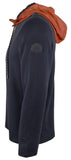Michael Kors Men's Hooded Quarter Zip Pullover-HO-X-Large