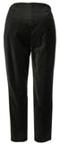 Ralph Lauren Women's Plus Size Stretch Velvet Skinny Ankle Pants