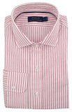 Polo Ralph Lauren Men's Linen Blend Long Sleeve Button-down Shirts Blue Pink