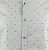Michael Kors Men's Dobby Slim Fit Long Sleeve Shirt