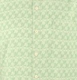 Tommy Bahama Palms Away Geo Camisa de manga corta para hombre, verde hierba, talla pequeña