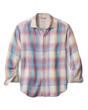 Tommy Bahama Erkek Sunray Ombre Keten Uzun Kollu Gömlek XL Continental