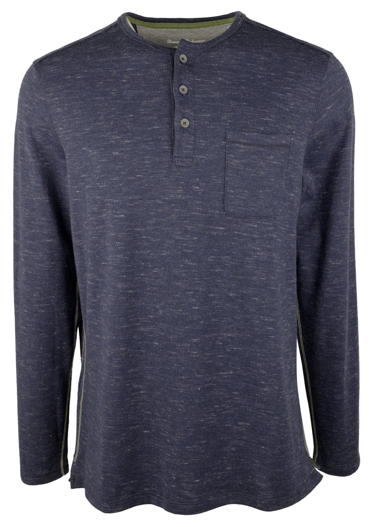Tommy Bahama Men's Coastal Canyon Henley Long Sleeves Shirt-BBH-Small