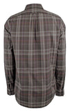 Michael Kors Men's Slim Fit Plaid Cotton Long Sleeve Shirt