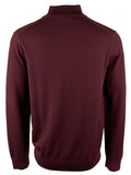 Michael Kors Men's Quarter Zip Merino Sweater-C-Small