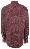 Michael Kors Men's Slim Fit Printed Long Sleeves Shirt C X Large