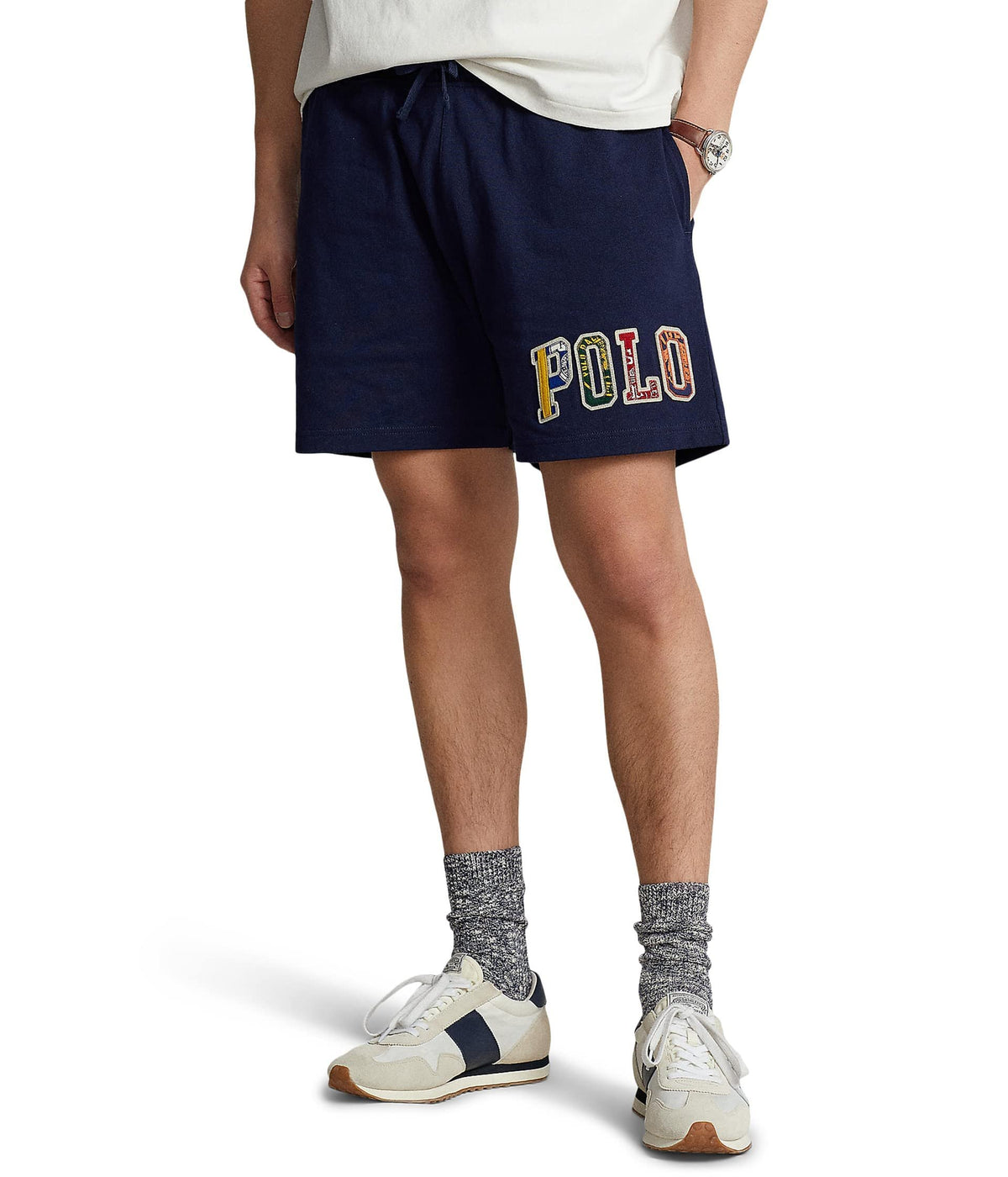 Polo Ralph Lauren Men's  6" Logo Jersey Shorts Cruise