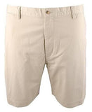 Men's Big & Tall Stretch Classic Fit 10 Inch Chino Shorts Beige 40 T