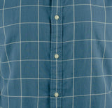 Michael Kors Men's Slim Fit Window Pane Long Sleeve Shirt
