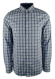 Michael Kors Men's Long Sleeve Plaid Cotton Slim Fit Shirt SB L