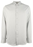 Michael Kors Men's Stretch Gingham Slim Fit Long Sleeve Shirt HGry XL Heather...