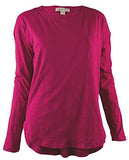 Michael Kors Women's Long Sleeve Pocket T Shirt  SP XS