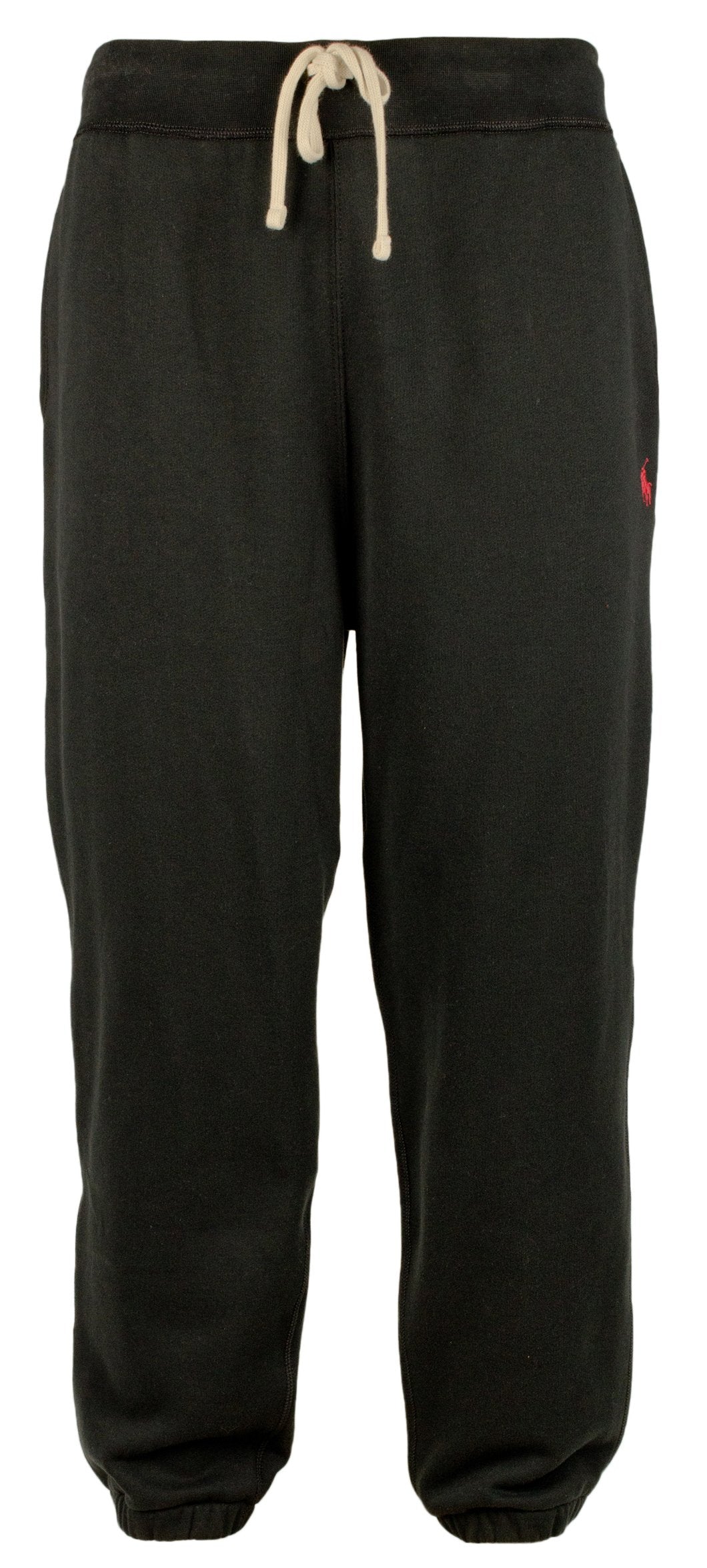 Polo Ralph Lauren Men`s Big Tall Double Knit Track Pants Black 2LT