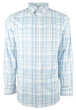 Southern Tide Erkek Intercoastal Palm Canyon Ekose Spor Tişört Yağmur Suyu Küçük