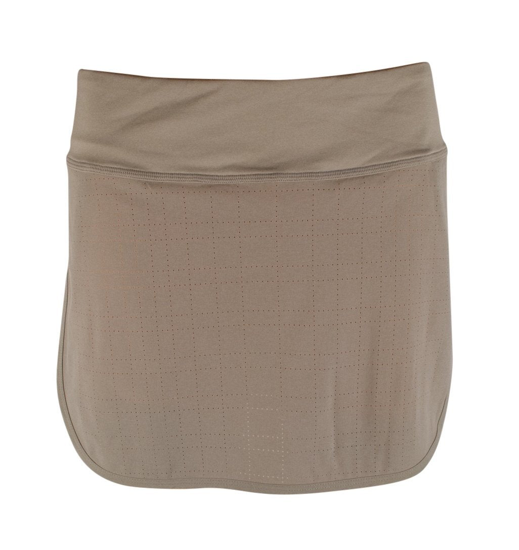 Polo Ralph Lauren Women's Perforated Stretch Athletic Skorts-GH-XL Grey