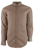Hugo Boss Men's Rikard Slim Fit Long Sleeve Shirt-Open Orange-XX-Large