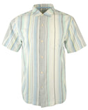 Camisa de manga corta Tommy Bahama Posado Sands para hombre, color azul aster pequeño