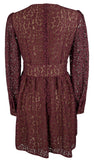 Michael Kors Women's Allover Lace Lined Mini Dress