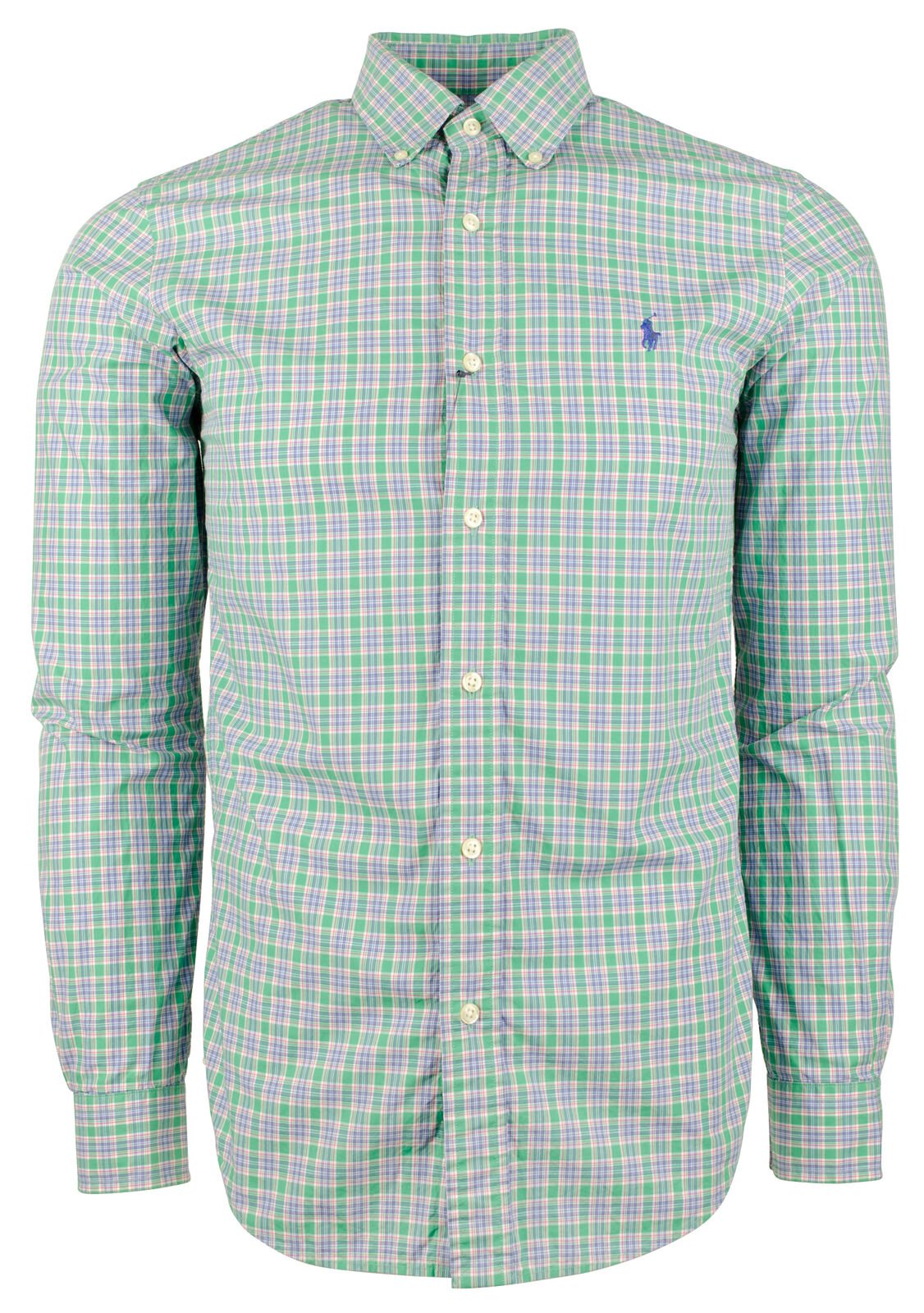 Customer Return Polo Ralph Lauren Men's Slinm Fit Long Sleeved Shirt-M-S