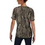 Lauren Ralph Lauren Women's Cutout Shoulder Knit Pattern Sweater