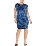 Lauren Ralph Lauren Women's Plus Size Jersey Shift Dress