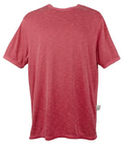 Tommy Bahama Flip Sky Islandzone - Camiseta reversible de manga corta para hombre, color rosa plumeria, talla mediana