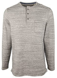 Tommy Bahama Men's Coastal Canyon Henley Long Sleeves Shirt-GH-Small