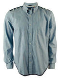 Tommy Hilfiger Men's Dixie Chambray Shirt-LC-XL