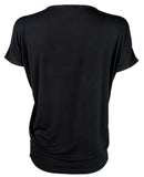 Lauren Ralph Lauren Women's Petite Cutout Button Shoulder Jersey Top