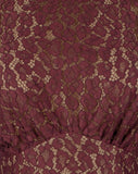 Michael Kors Women's Allover Lace Lined Mini Dress