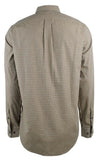 Michael Kors Men's Slim Fit Check Long Sleeve Shirt