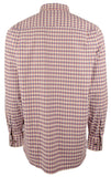 Camisa tejida de manga larga a cuadros Lindy de Tommy Bahama para hombre, talla mediana, color rojo vela