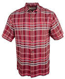 Tommy Bahama Men's Manoa Madras Silk Short Sleeve Shirt-JR-S