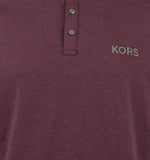 Men's Kors Embroidered Polo Shirt-AM-XX-Large Ash Melange