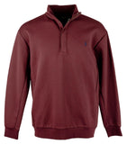 POLO RALPH LAUREN Men's Big & Tall Double-Knit Quarter Snap Pullover Shirt Rd...