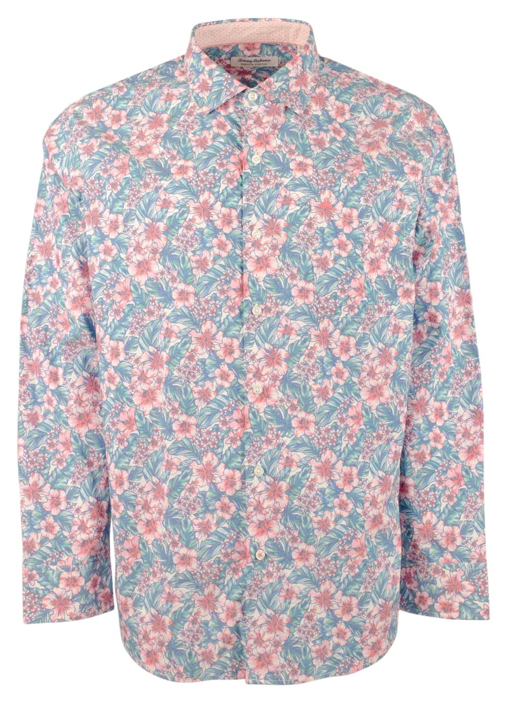 Men's Sarasota Stretch Rubia Gardens Long Sleeve Button-Down...
