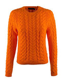 Polo Ralph Lauren Women's Aran Knit Crew neck Sweater