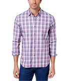 Tommy Bahama Men's Plaid Ali Stretch Long Sleeve Shirt-FR-S