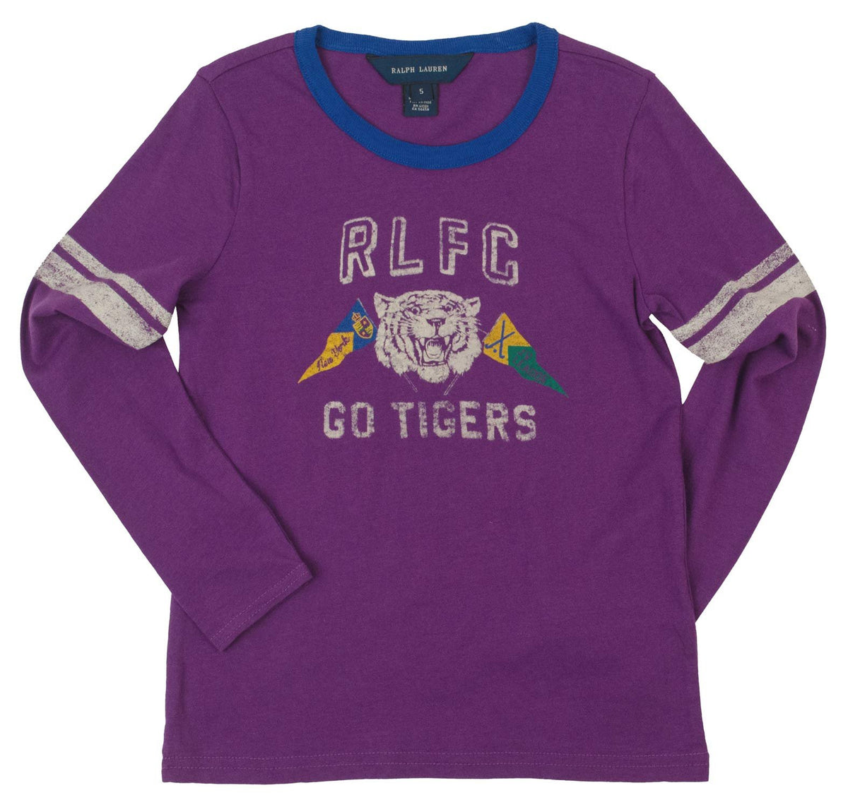Ralph Lauren Toddler Girl's Long Sleeve T Shirt P 2/2T