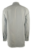 Michael Kors Men's Long Sleeve Striped Tailored Classic Fit Shirt
