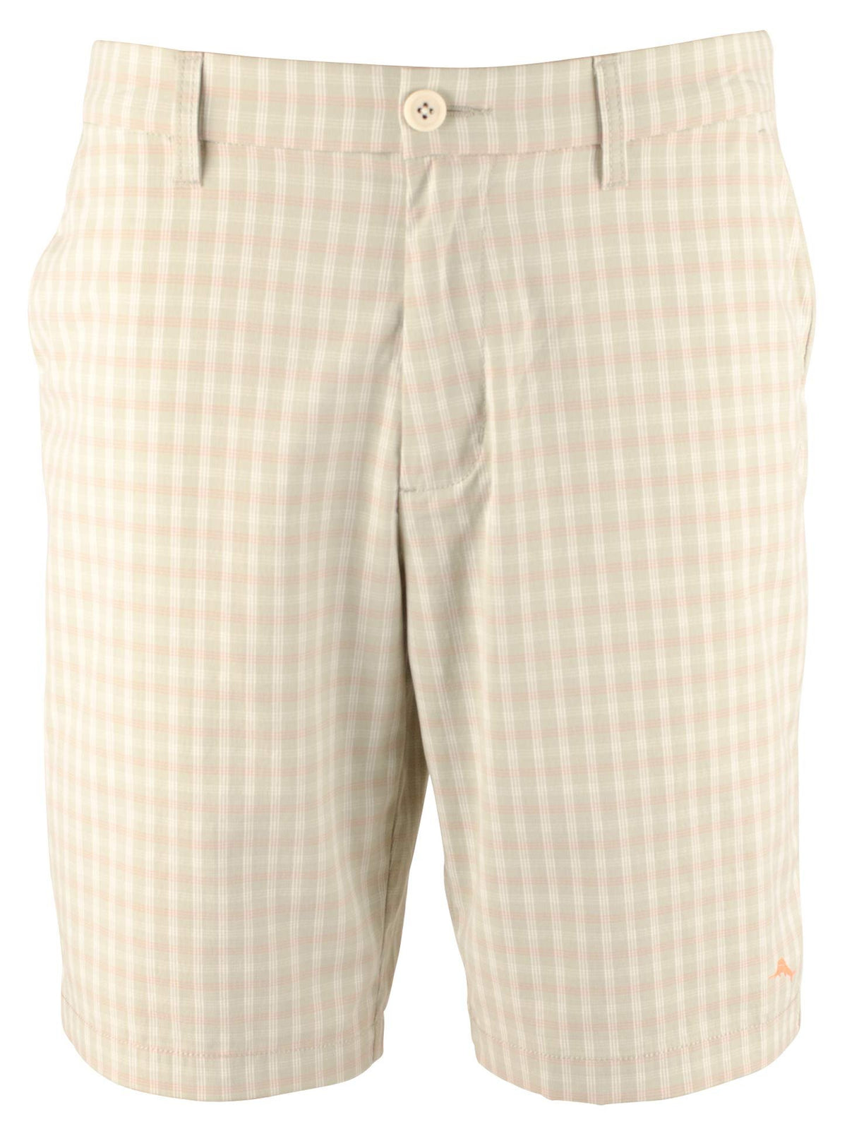 Bermudas de golf Tommy Bahama About That Check para hombre, color caqui arena 30