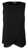 Lauren Ralph Lauren Women's Sleeveless Georgette Top