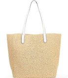 Bolso Michael Kors Eliza XL, color natural/blanco óptico