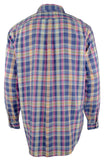 Ralph Lauren Men's Big And Tall Plaid Long Sleeve Button Down Shirt Mlt 2XT
