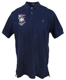 Polo Ralph Lauren Men's Classic Fit Mesh Nautical Short Sleeve Polo Shirt HNvy