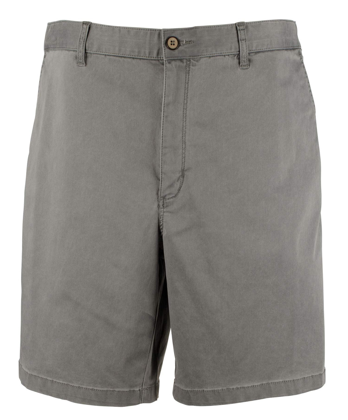 Tommy Bahama - Pantalones cortos chinos Boracay de 25 cm con frente plano para hombre, talla grande y alta, gris niebla, talla 44 RG