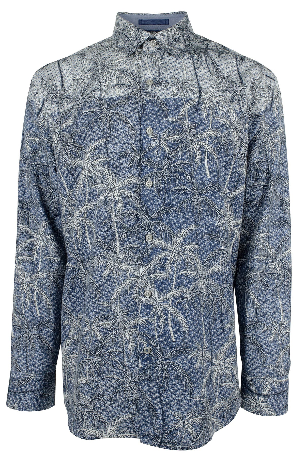 Tommy Bahama Men's Mirror Palms Long Sleeve Button Down-OD-S