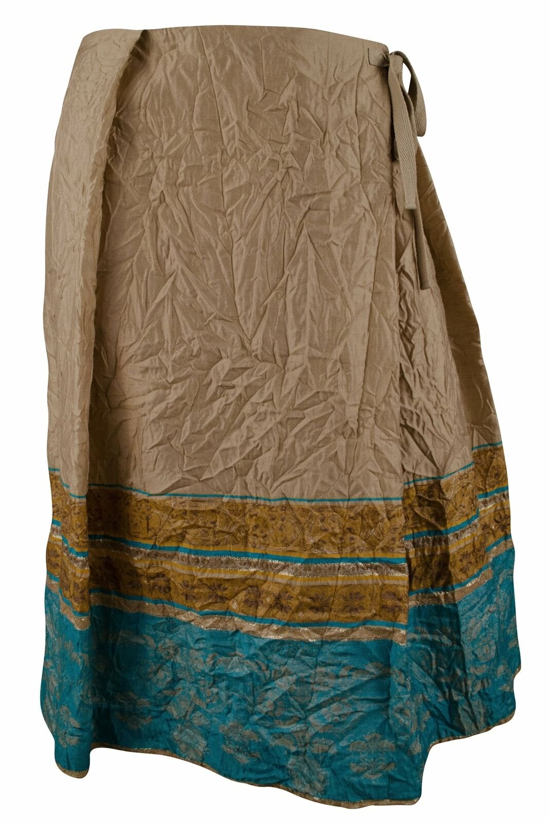 David Meister Women's Tie Waist Faux Wrap Skirt 4